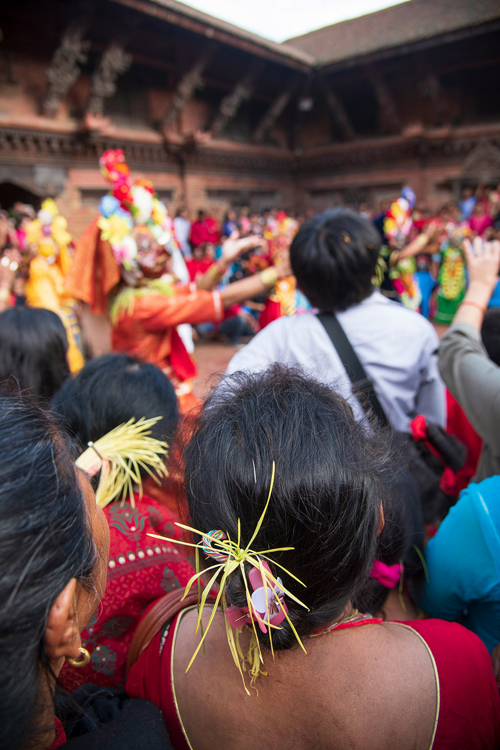 La célébration de Dashain au Népal