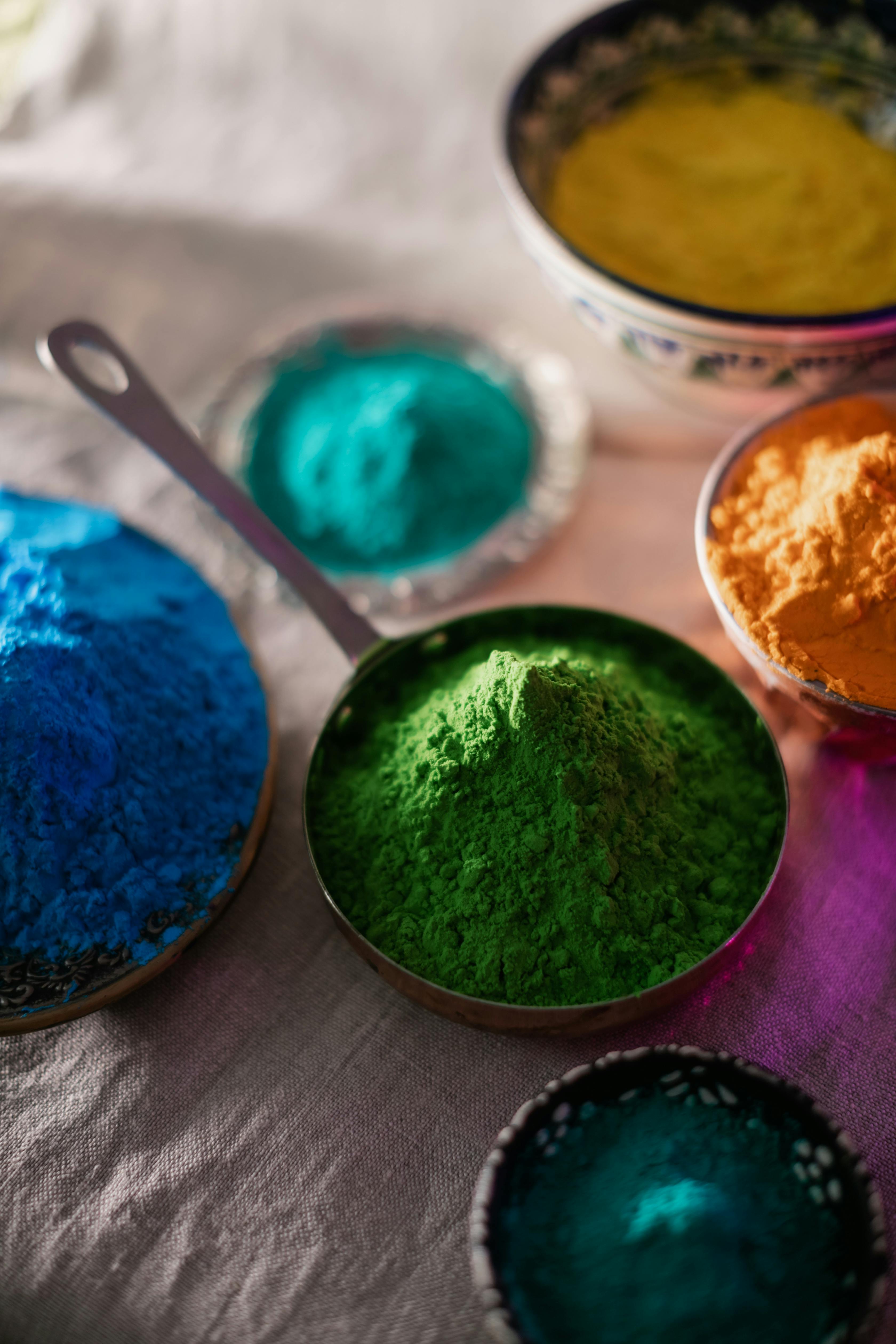 Recette pour confectionner de la poudre pour célébrer Holi
