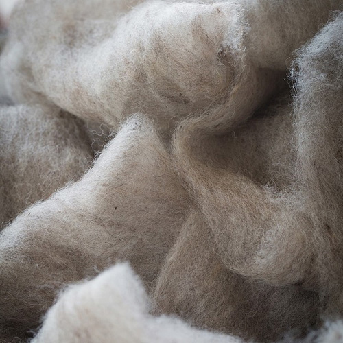 Zoom sur les fibres de laine Zoom sur les fibres de laine