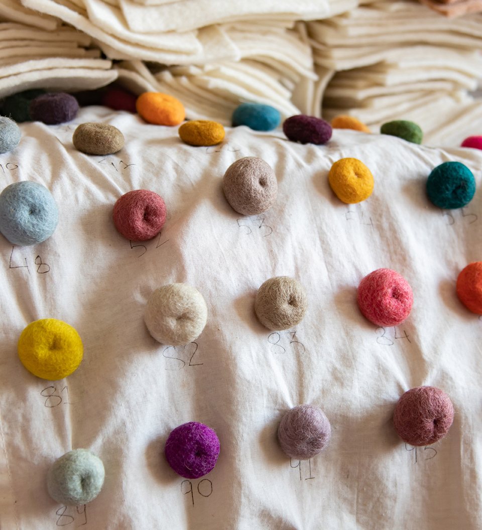 Nuancier des couleurs utilisées par MUSKHANE