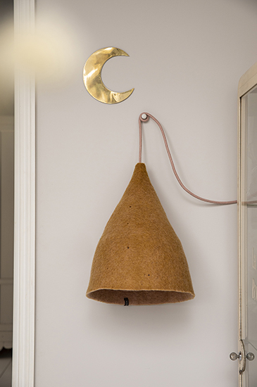 Natural reversible lampshade H Natural reversible lampshade H