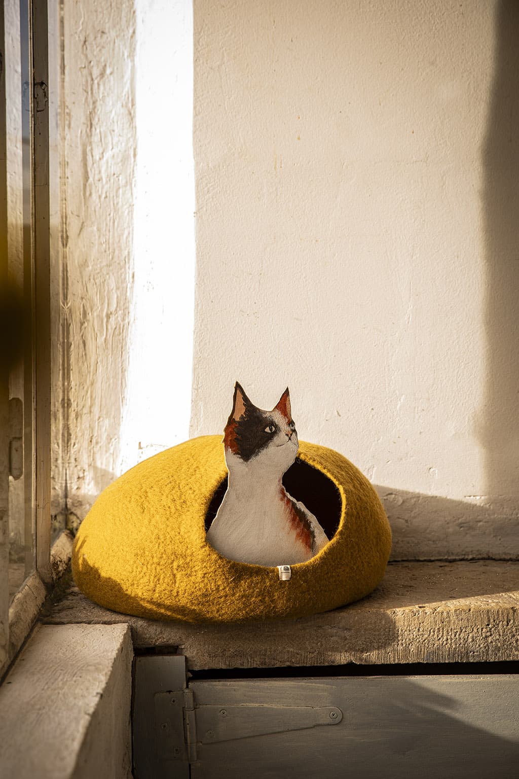 Wollen kattenmand