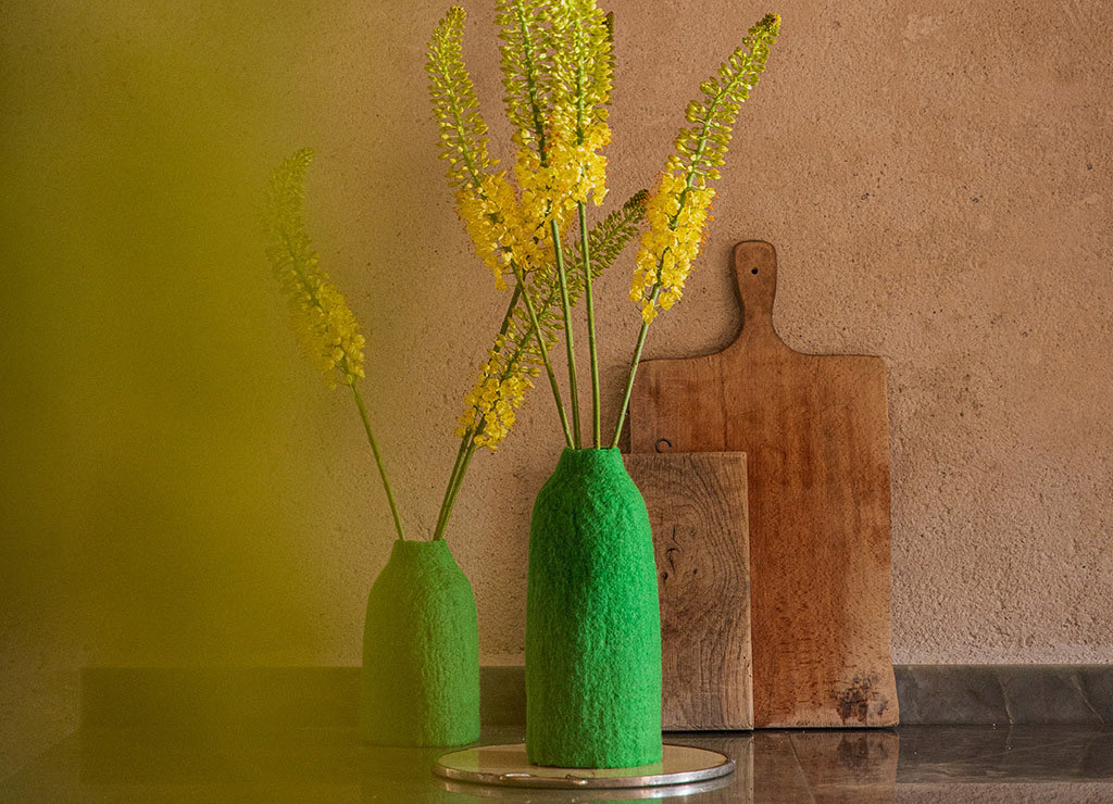 Le vert dans la décoration MUSKHANE