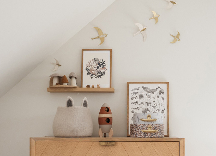 Décorer les murs d’une chambre d'enfant MUSKHANE
