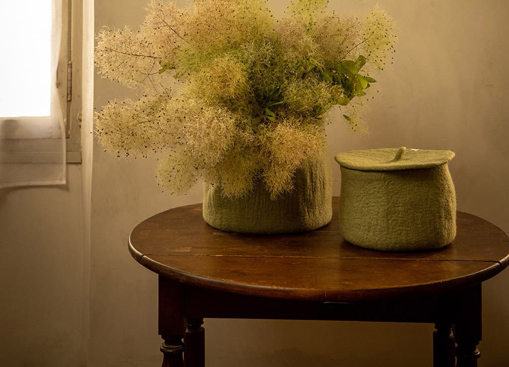 La couleur vert sauge en décoration MUSKHANE